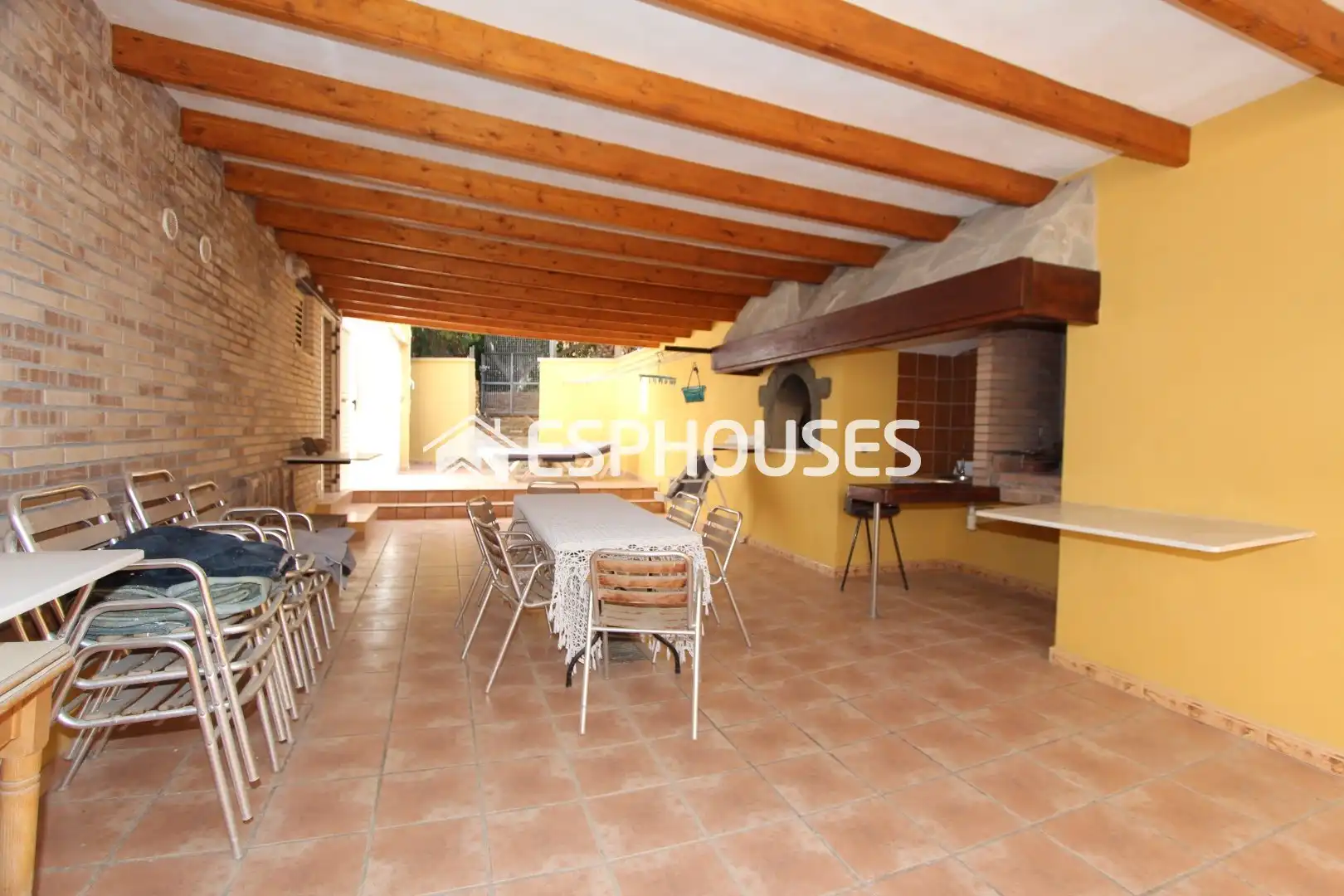 Terrassa de Casa o xalet en venda en Alicante / Alacant amb Aire condicionat, Terrassa i Piscina