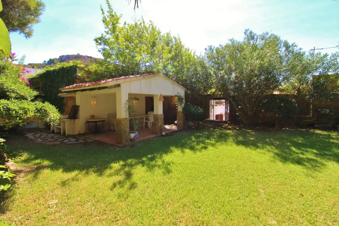 Jardín de Casa o chalet en venta en Moraira con Aire acondicionado, Calefacción y Jardín privado