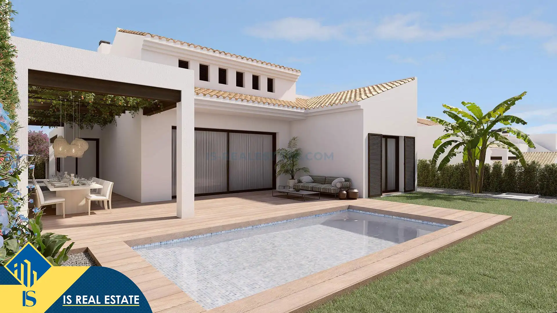 Villa con piscina in vendita a Algorfa
