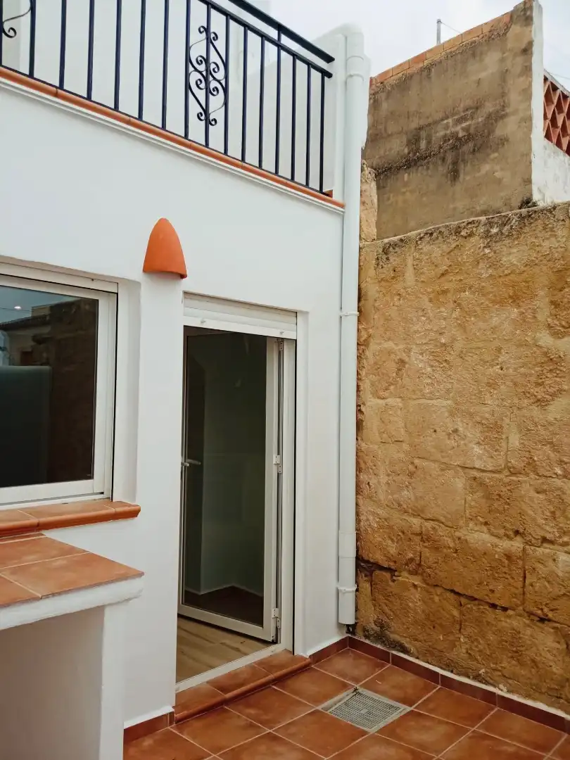 Terrassa de Casa adosada en venda en Benitachell / El Poble Nou de Benitatxell amb Aire condicionat, Terrassa i Traster