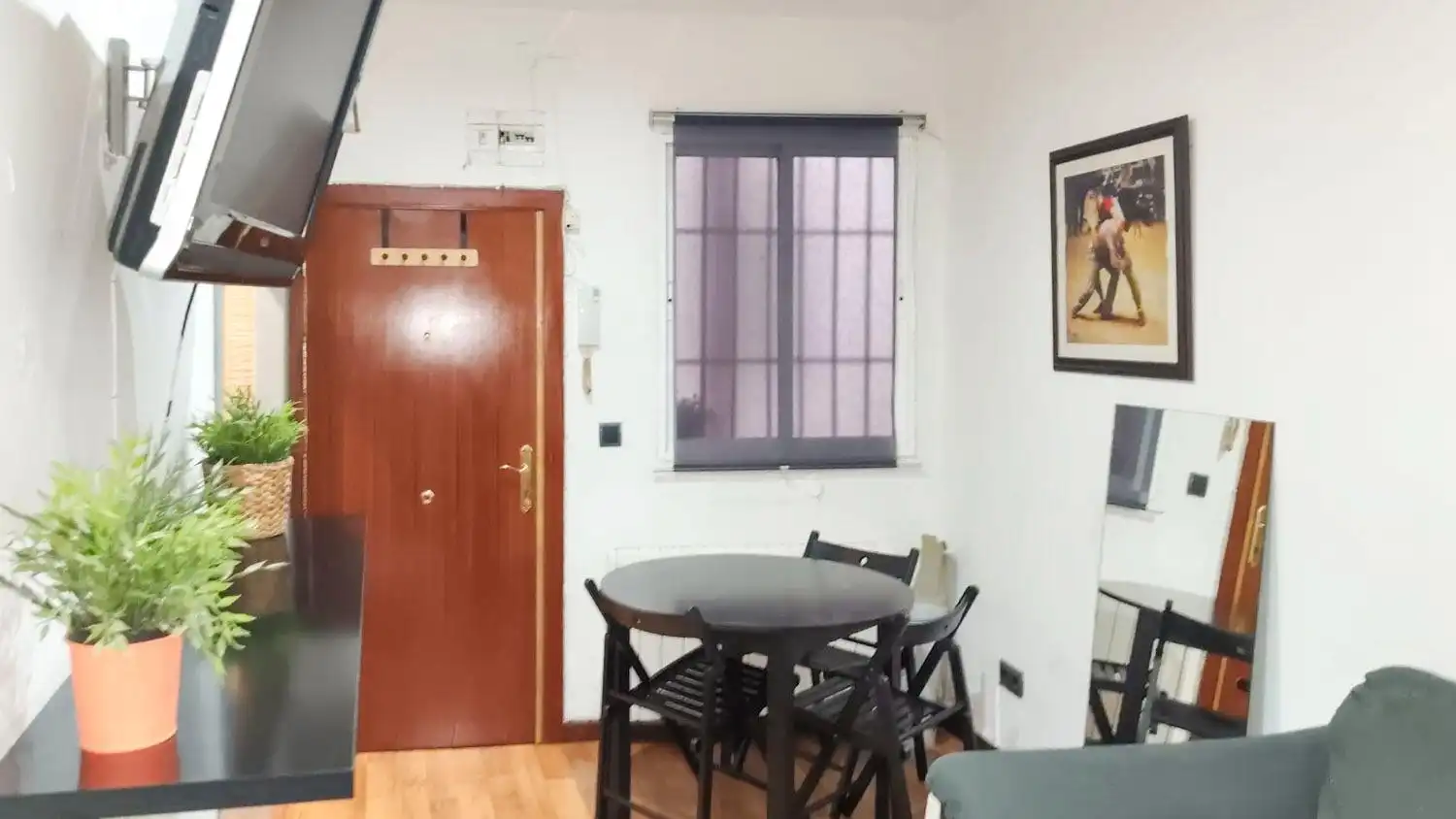 Sala de estar de Estudio en venta en Madrid con Calefacción y Amueblado