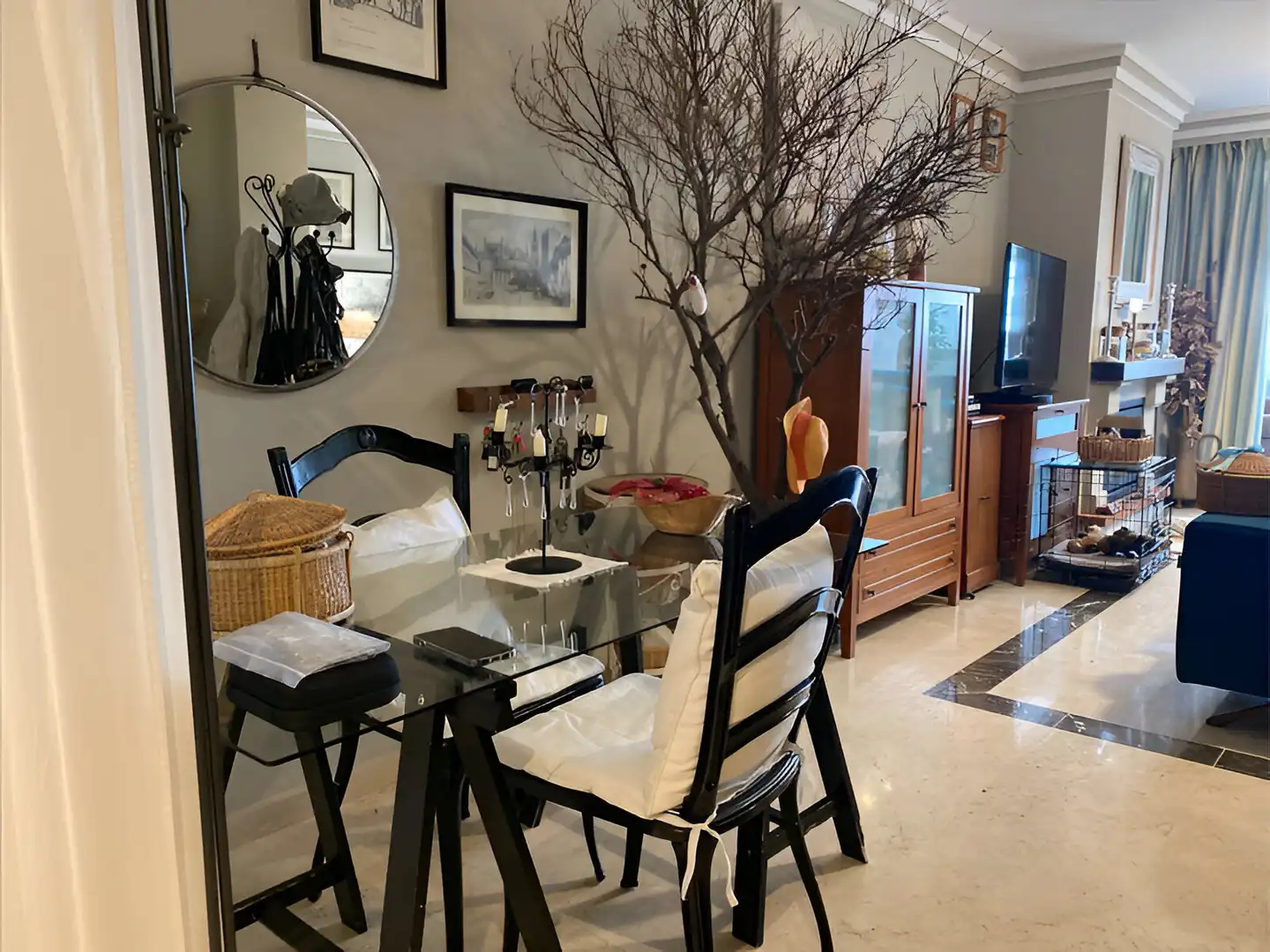 Comedor de Apartamento en venta en Marbella con Aire acondicionado, Terraza y Piscina
