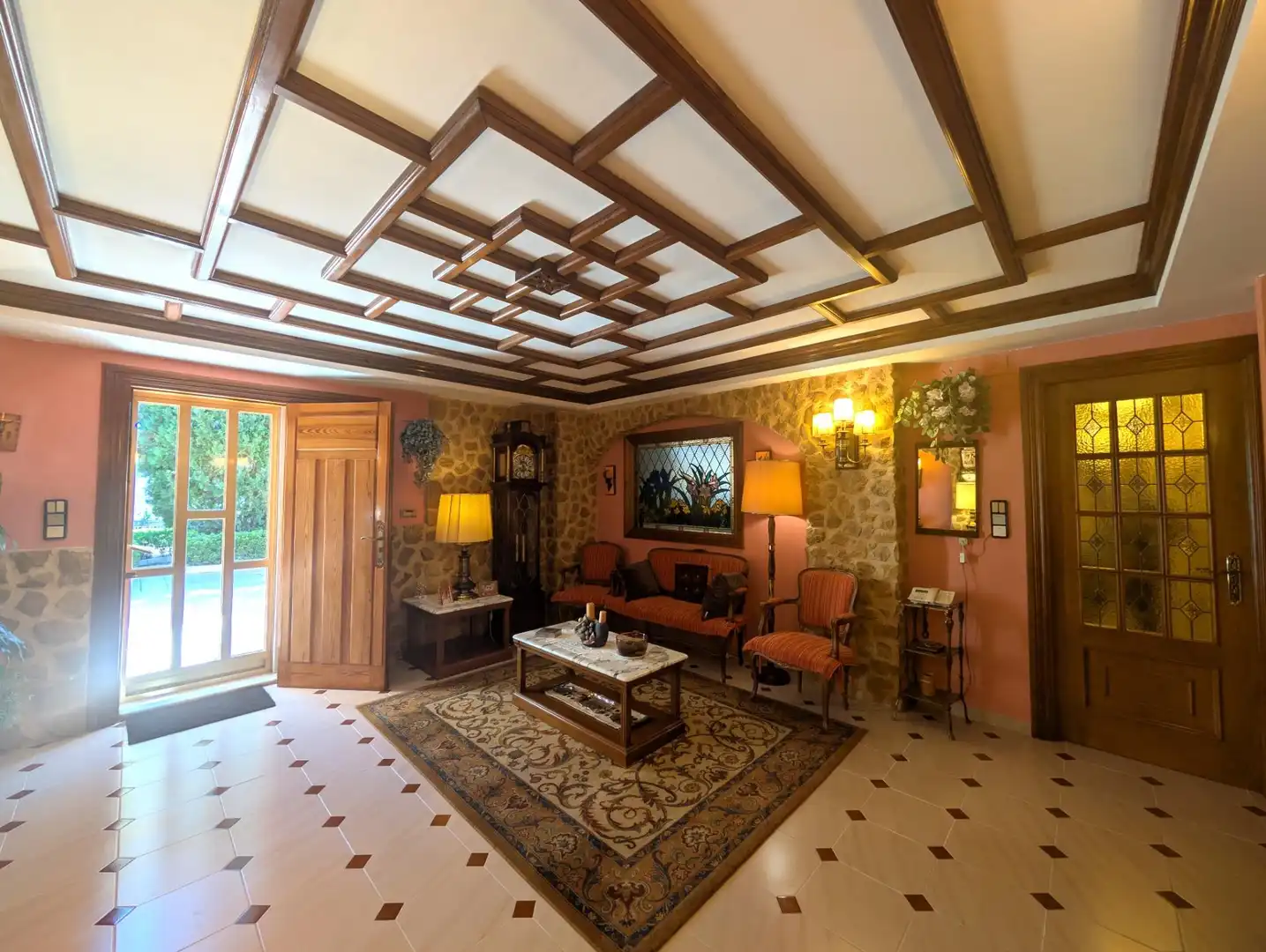 Sala de estar de Casa o chalet en venta en Alcoy / Alcoi con Aire acondicionado, Calefacción y Jardín privado