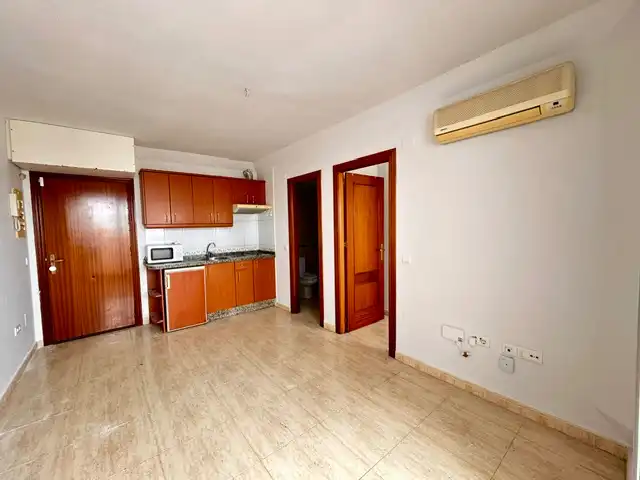 Kitchen of Apartments for sale in Benalmádena  with Air Conditioner, Terrace and Balcony
