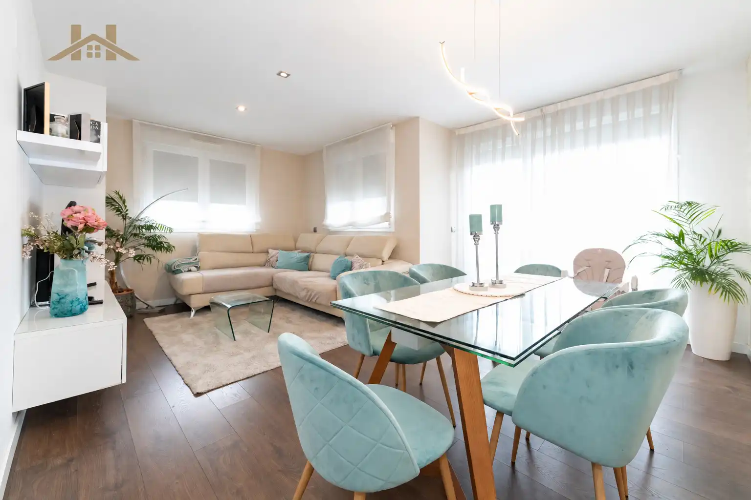 Wohnzimmer von Wohnung zum Verkauf in Pinto mit Klimaanlage, Heizung und Terrasse