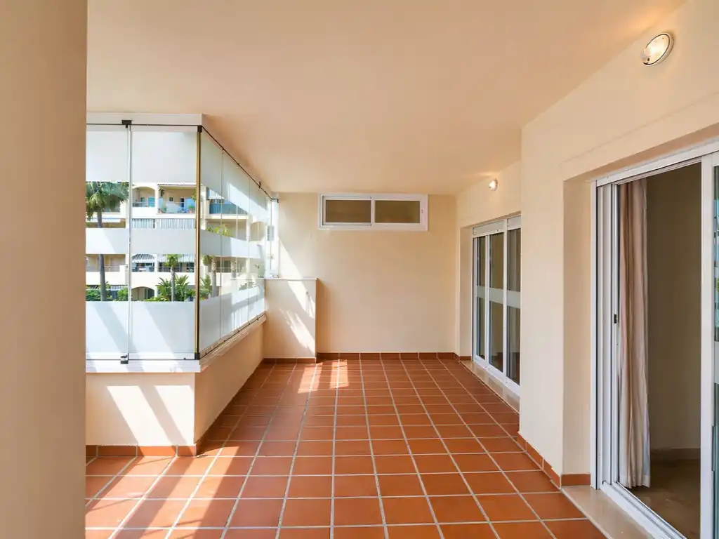 Terrasse von Wohnung zum Verkauf in Mijas mit Klimaanlage, Möbliert und Ofen