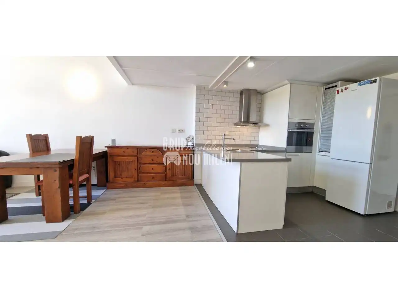 Cocina de Loft en venta en Valencia con Aire acondicionado, Parquet y Terraza