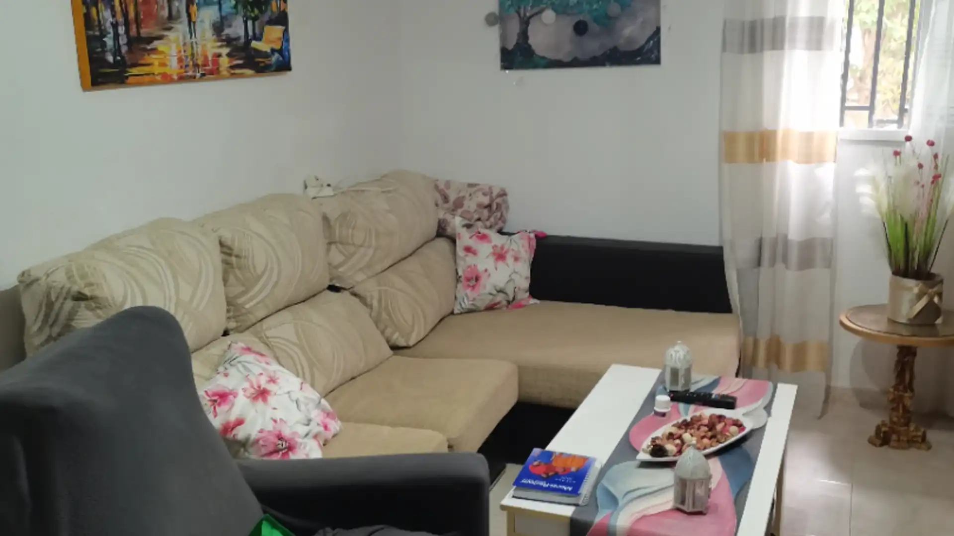 Sala de estar de Piso en venta en Málaga Capital con Aire acondicionado, Amueblado y Horno