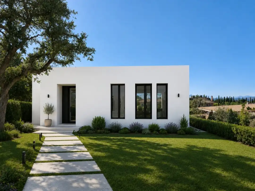 Exterior view of Houses for sale in Sevilla la Nueva  with Heating, Private garden and Parquet flooring