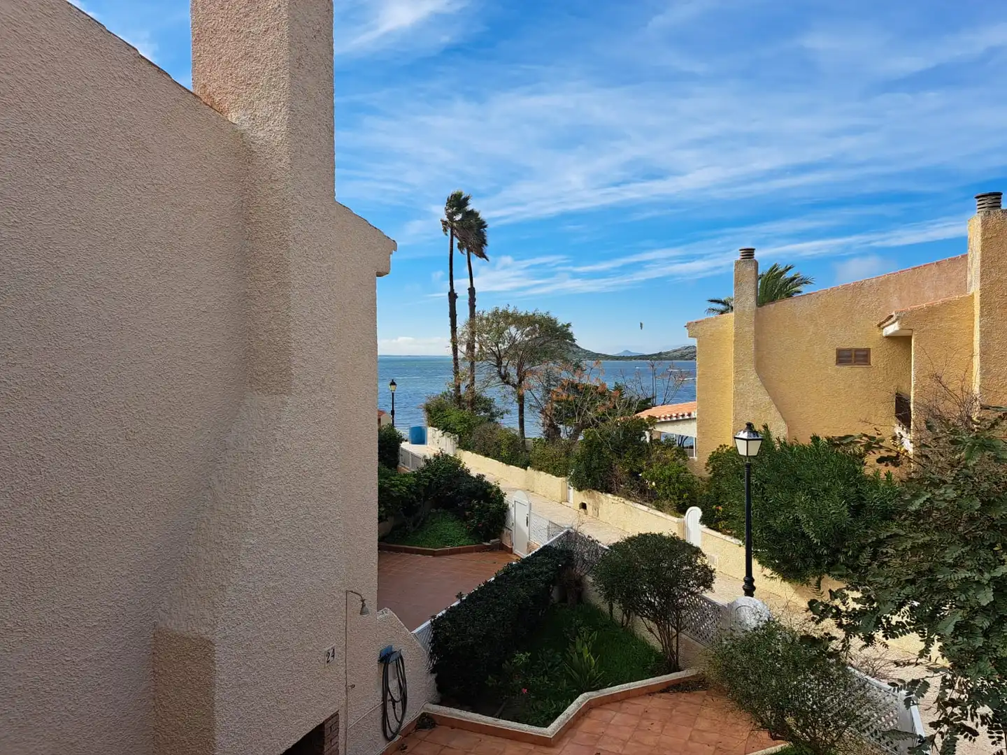 Exterior view of Detached homes for sale in La Manga del Mar Menor  with Heating, Private garden and Terrace