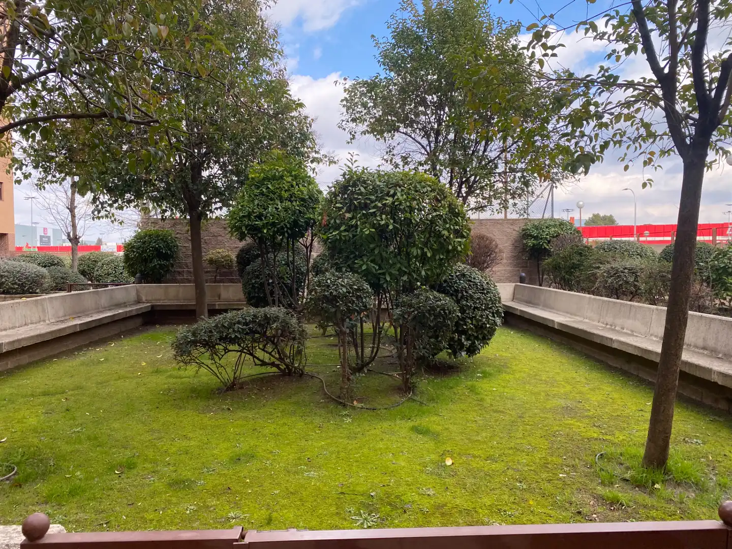 Jardín de Piso de alquiler en Madrid con Aire acondicionado, Calefacción y Parquet