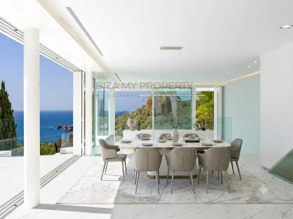 Comedor de Casa o chalet en venta en Santa Eulària des Riu con Aire acondicionado, Trastero y Piscina