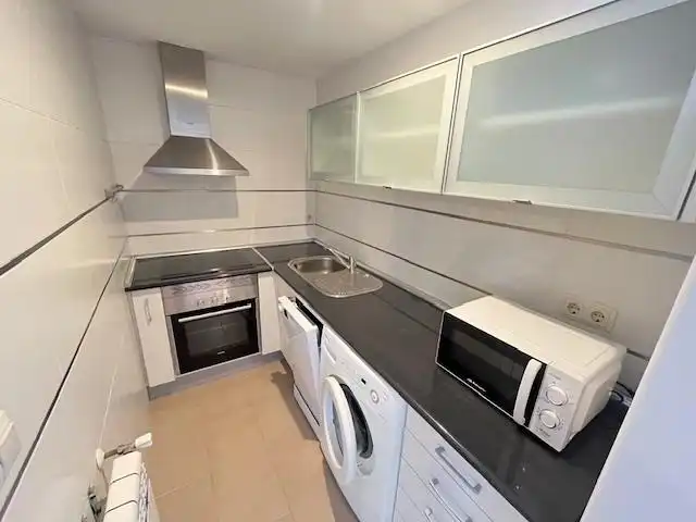 Kitchen of Flat for sale in Marchamalo  with Air Conditioner, Heating and Furnished