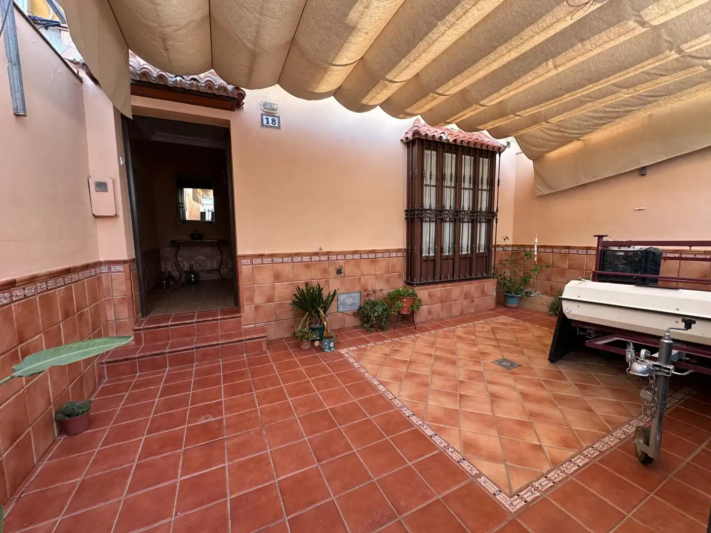 Terraza de Casa o chalet en venta en Marchena