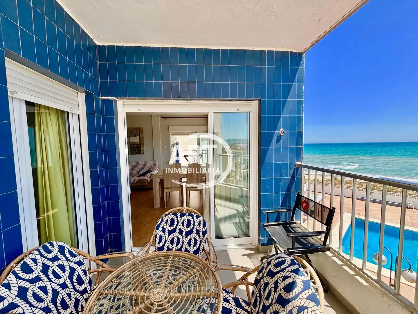 Balcony of Apartments for sale in Sueca  with Heating, Terrace and Storage room