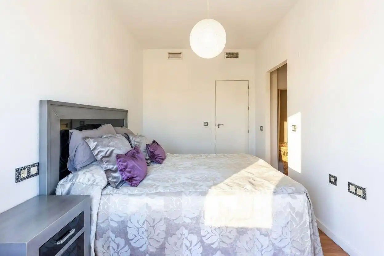 Schlafzimmer von Wohnung zum Verkauf in Las Torres de Cotillas mit Klimaanlage, Heizung und Parkett