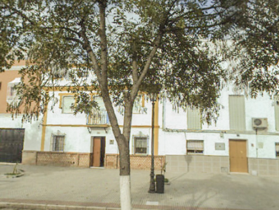 Exterior view of Single-family semi-detached for sale in Lora del Río