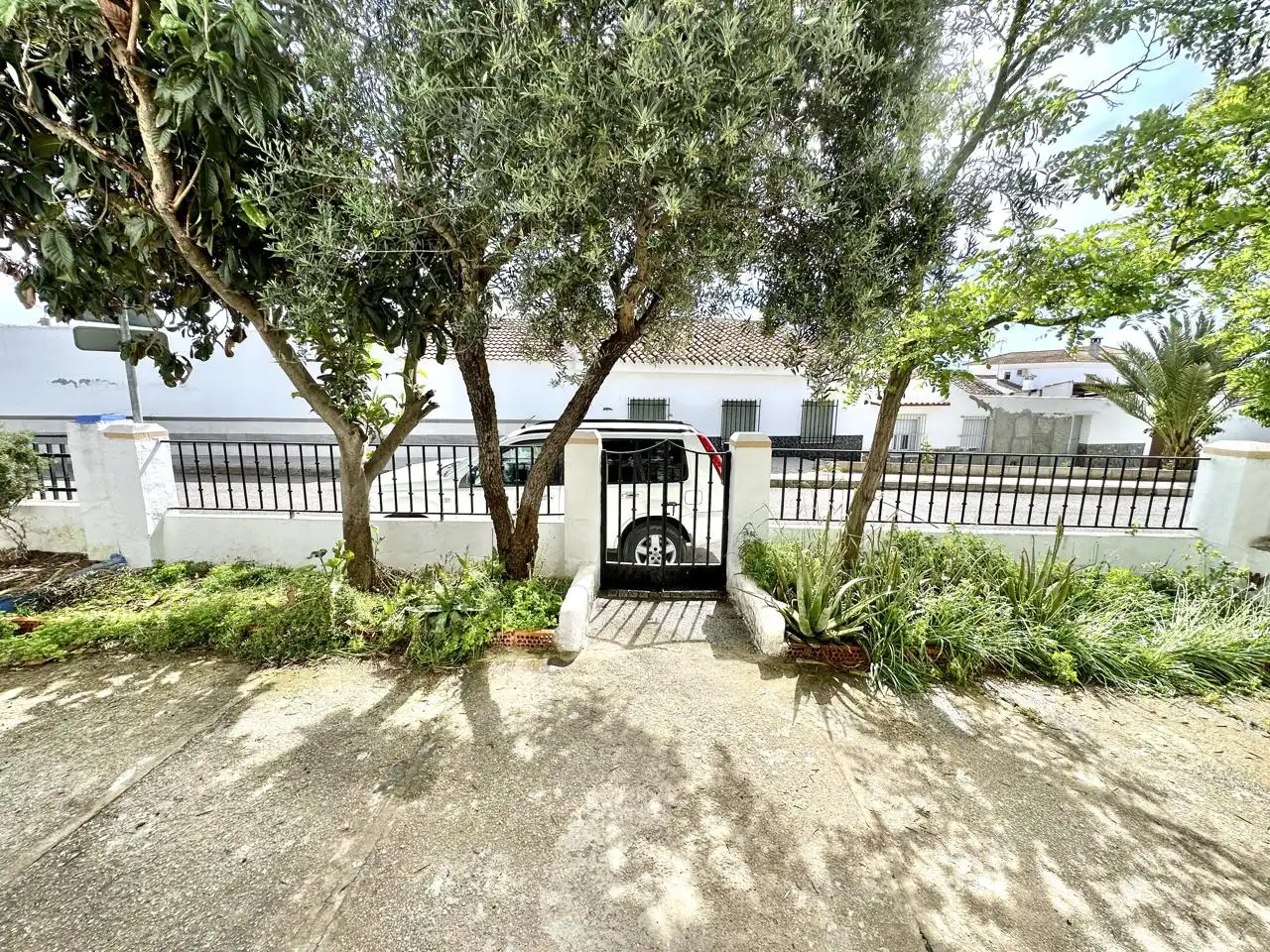 Vista exterior de Casa o chalet en venta en Antequera con Aire acondicionado, Jardín privado y Parquet