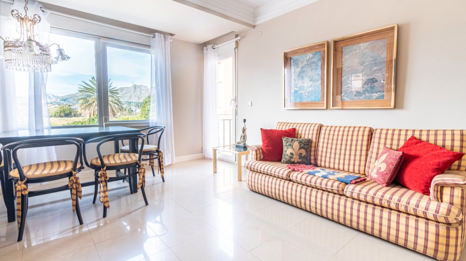 Dormitori de Pis de lloguer en Ondara amb Aire condicionat, Calefacció i Terrassa