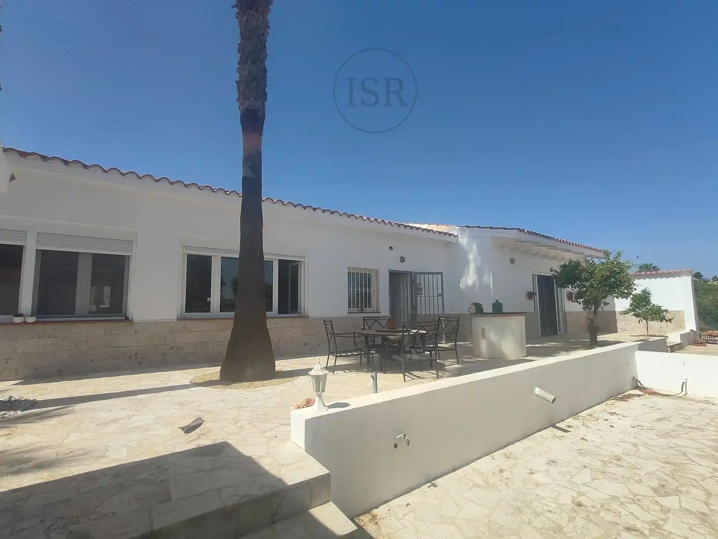 Vista exterior de Casa o xalet en venda en Antas amb Aire condicionat i Piscina