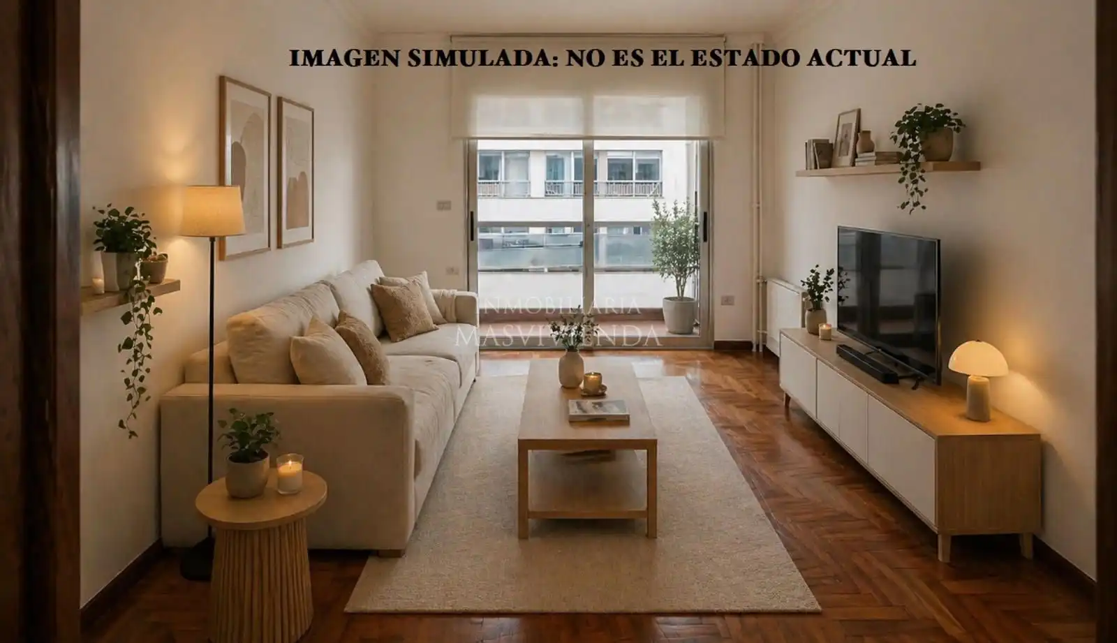 Sala de estar de Piso en venta en Vigo  con Calefacción, Terraza y Trastero