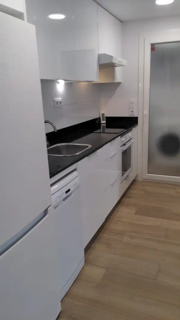 Kitchen of Flat for rent in Esplugues de Llobregat  with Air Conditioner, Heating and Terrace