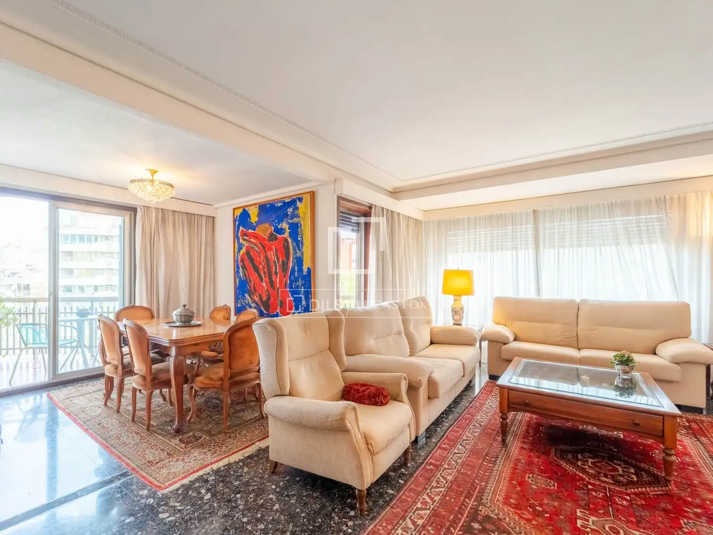 Sala de estar de Piso en venta en Valencia con Calefacción, Terraza y Balcón