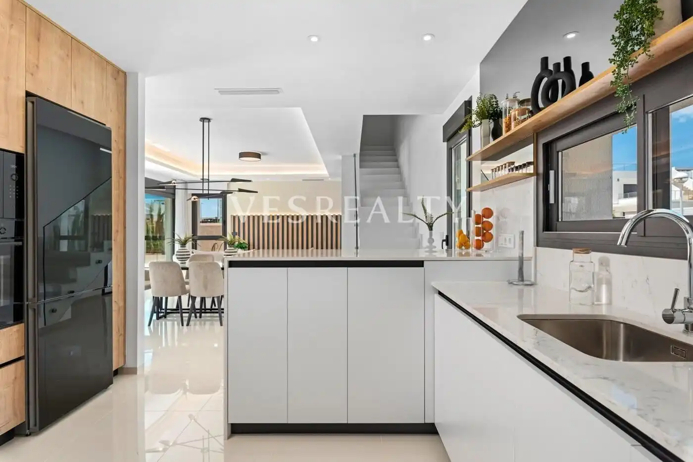 Cocina de Casa o chalet en venta en Rojales con Jardín privado, Trastero y Piscina