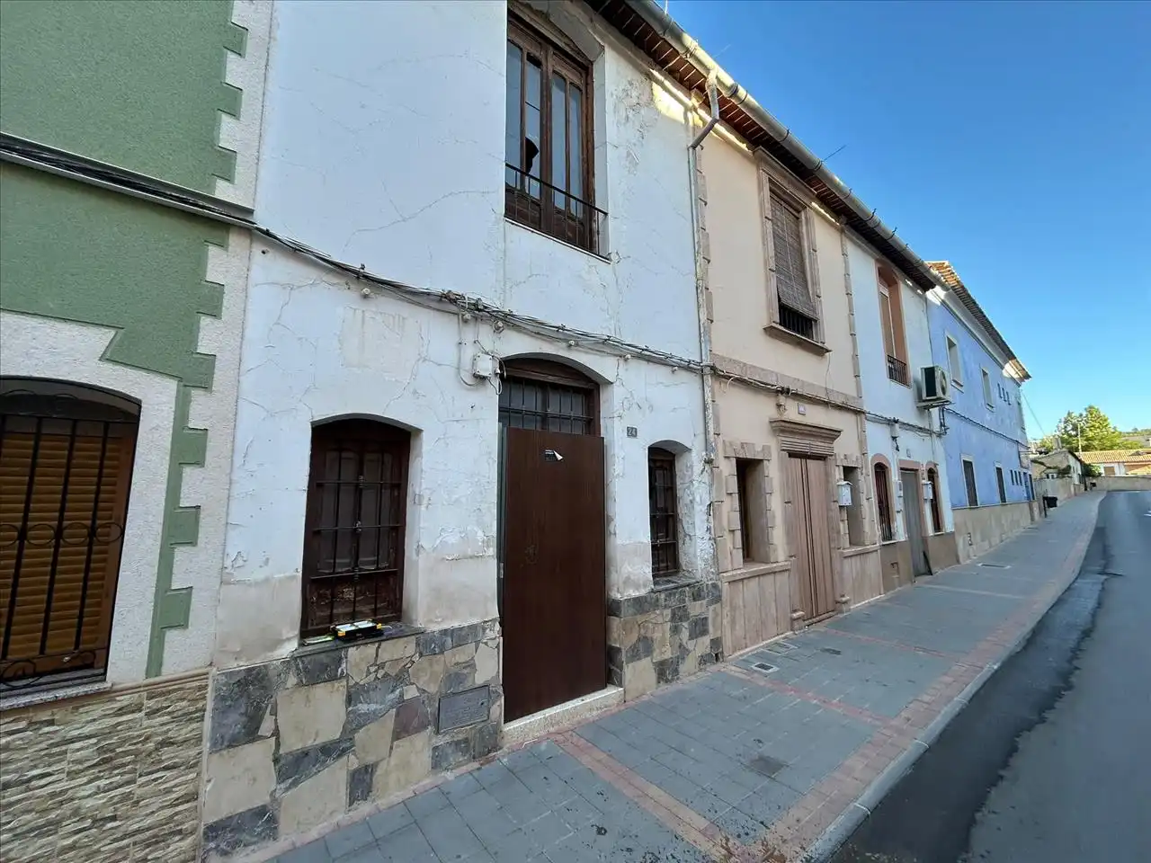 Vista exterior de Casa adosada en venta en Caravaca de la Cruz