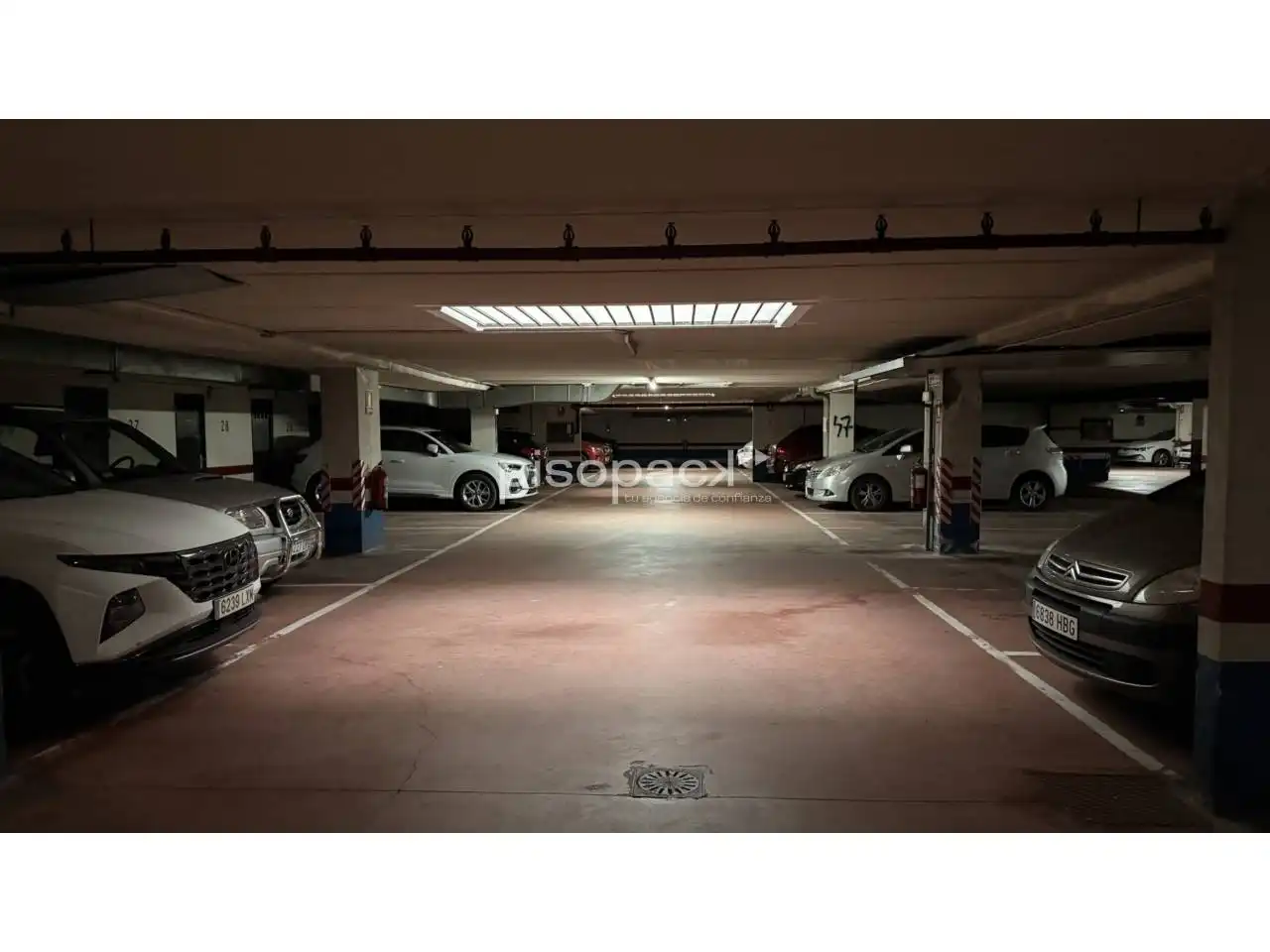 Parking of Flat for sale in  Pamplona / Iruña  with Heating, Terrace and Storage room