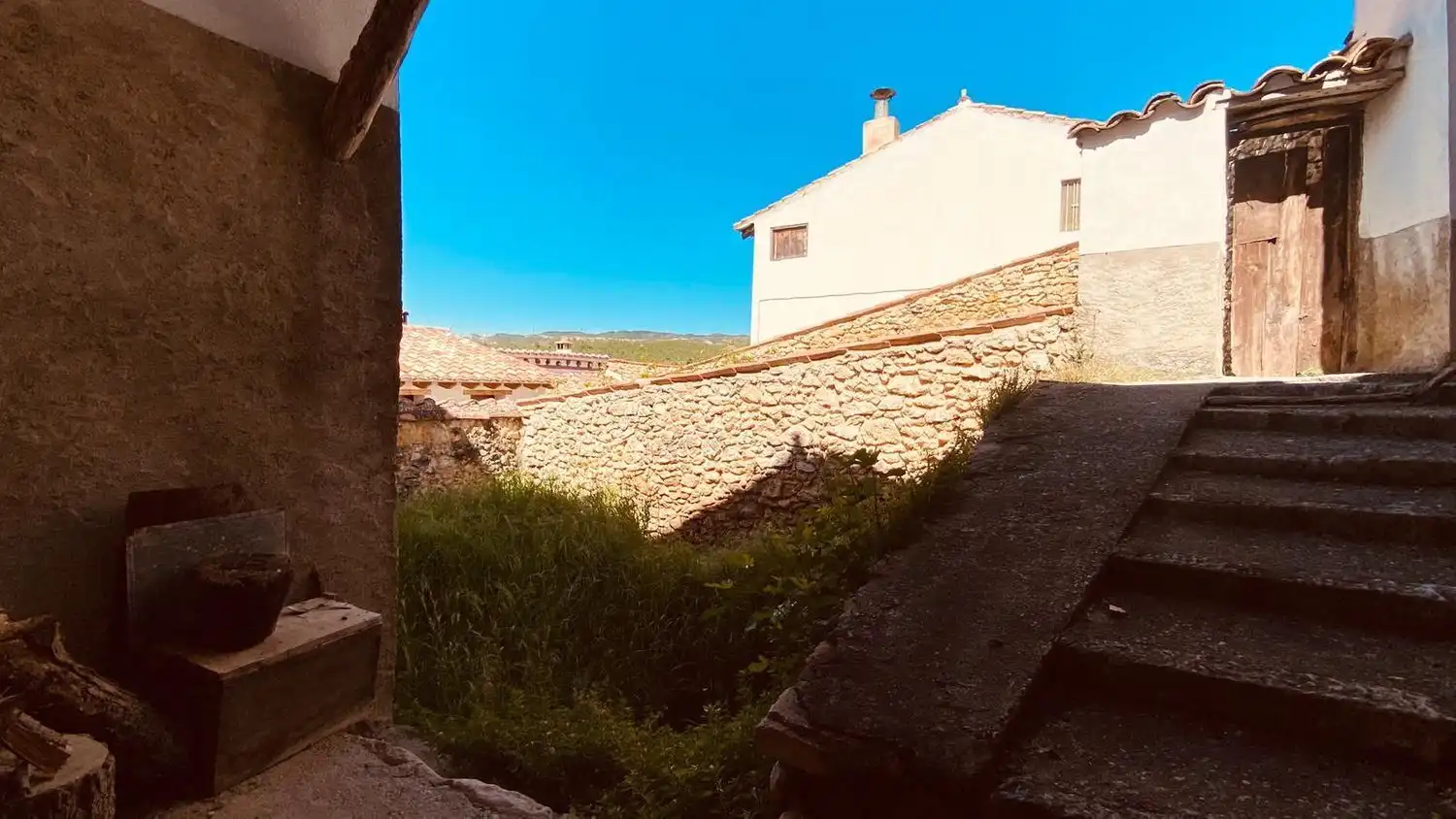 Vista exterior de Finca rústica en venta en Palanques con Jardín privado, Terraza y Trastero