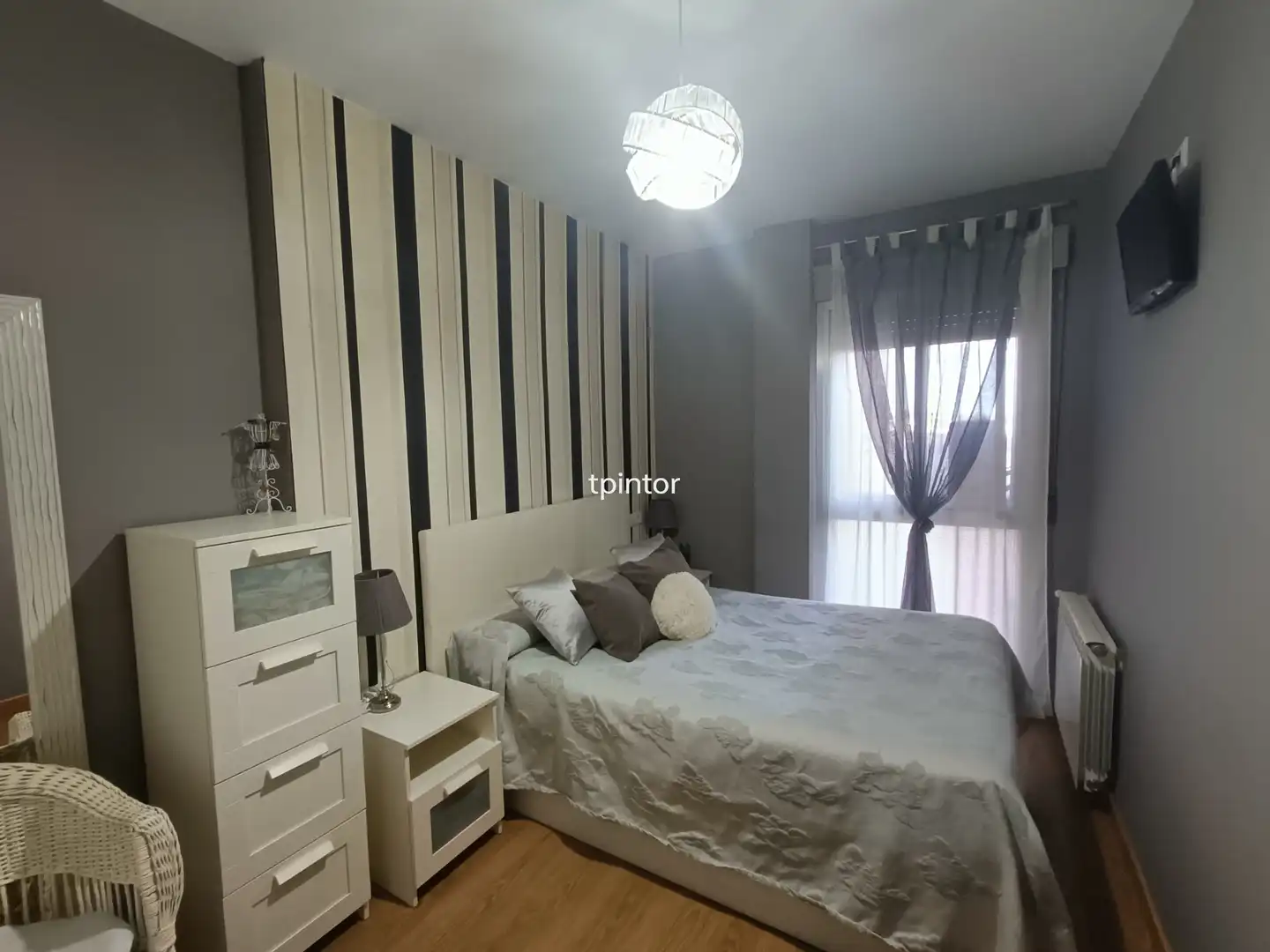 Bedroom of Flat for sale in Cáceres  with Air Conditioner, Heating and Private garden