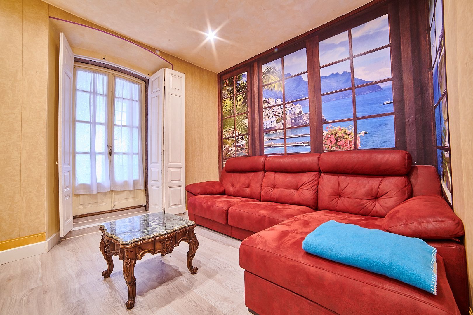 Living room of Flat for sale in Llanes  with Heating and Furnished