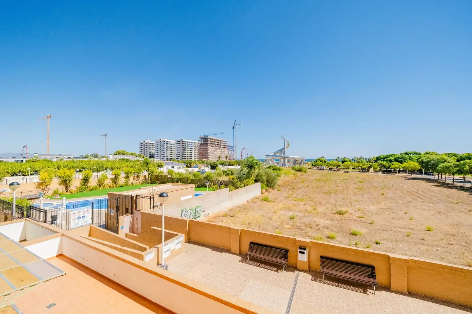 Mini appartamento con terrazza in vendita a Avenida de la Central, imagen 34