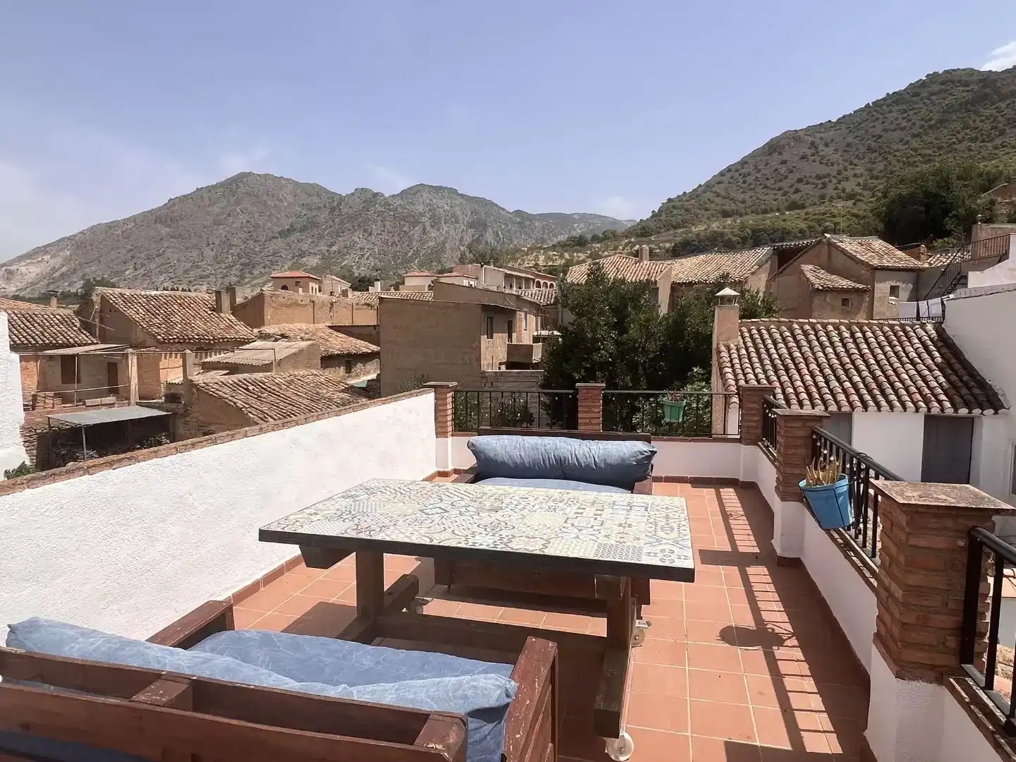 Terrassa de Casa adosada en venda en Lecrín amb Piscina i Balcó
