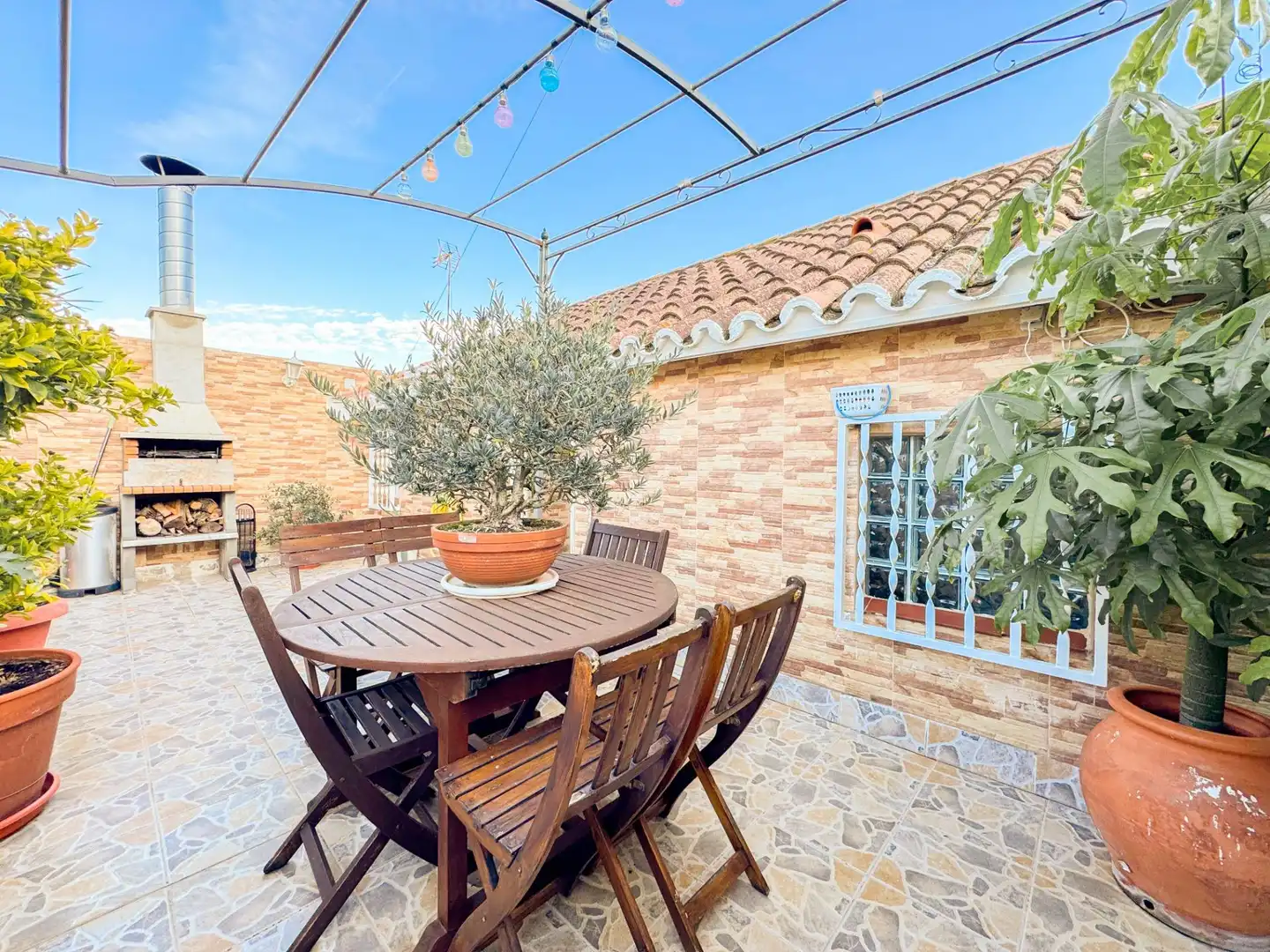Terrace of Detached homes for sale in Gavà  with Air Conditioner, Heating and Private garden