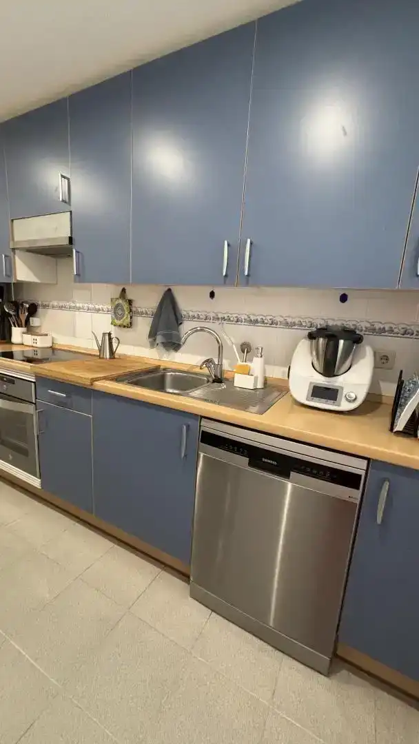 Küche von Wohnung zur Miete in Rota mit Klimaanlage, Privatgarten und Schwimmbad