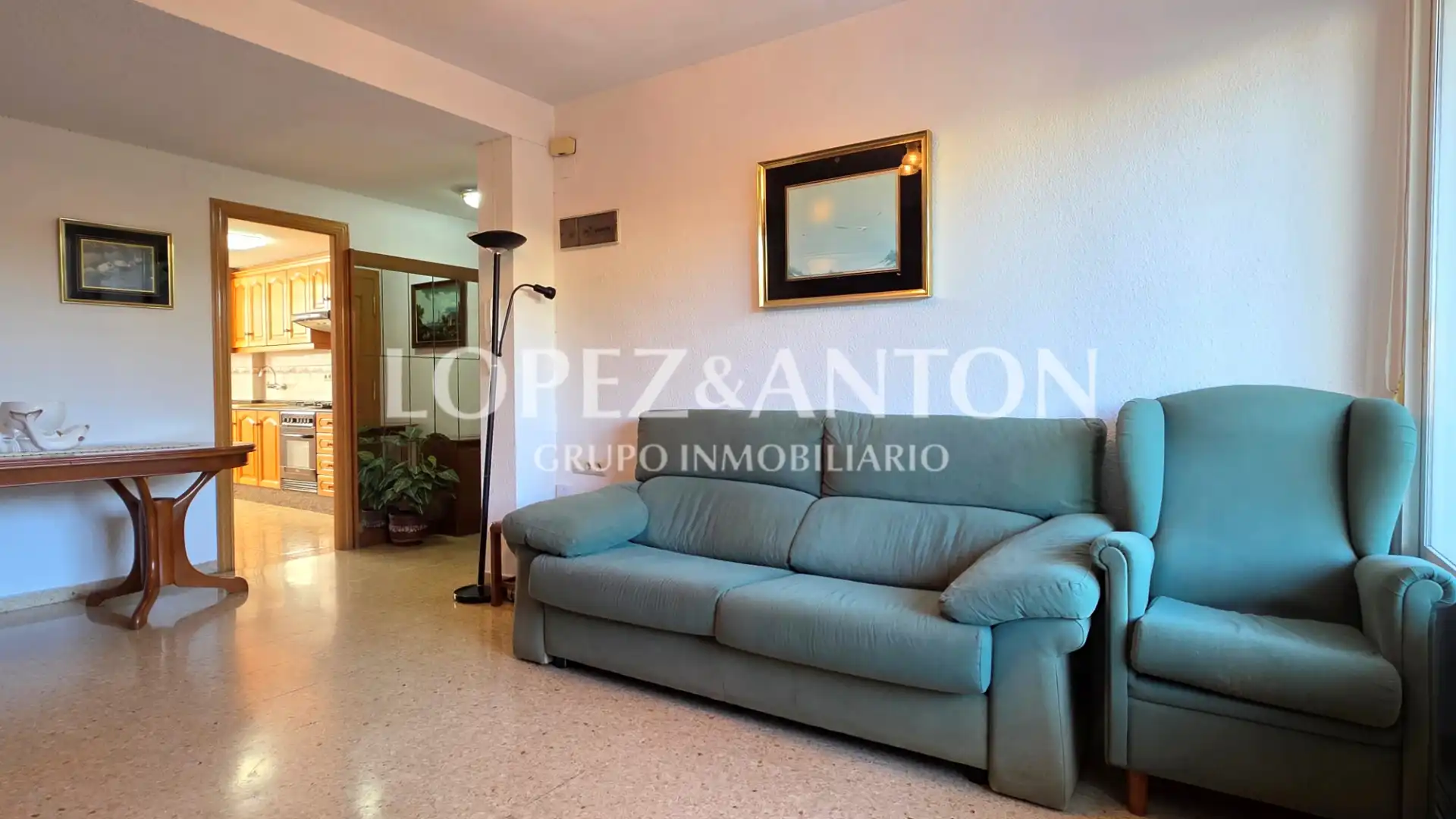 Sala de estar de Piso en venta en L'Eliana con Aire acondicionado, Amueblado y Horno