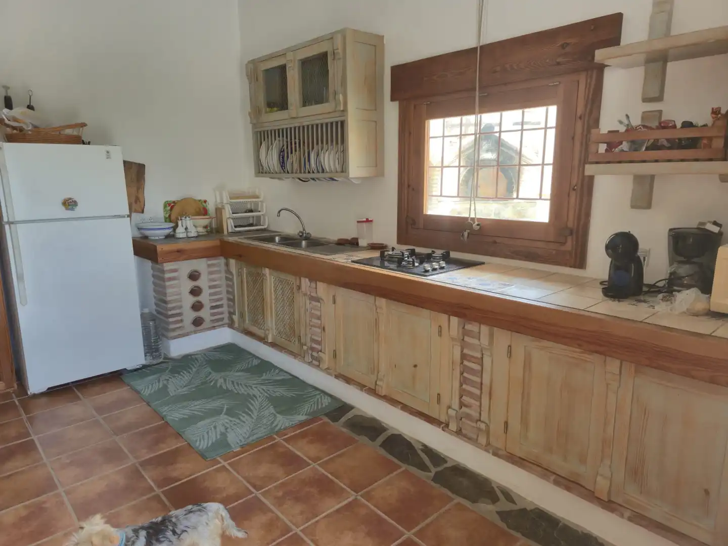 Cuina de Casa o xalet de lloguer en Almuñécar amb Aire condicionat, Calefacció i Jardí privat