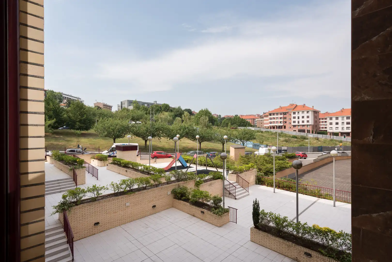 Terrasse von Wohnung zum Verkauf in Gijón  mit Heizung und Parkett