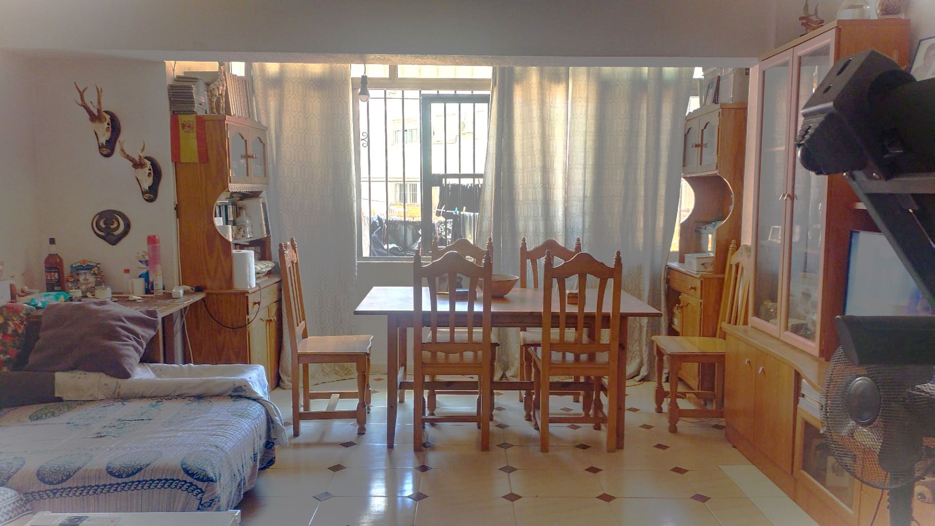 Dining room of Flat for sale in Málaga Capital  with Furnished