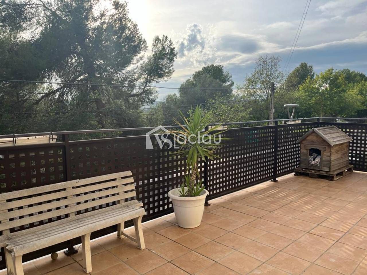 Terrassa de Casa o xalet en venda en Abrera amb Jardí privat, Terrassa i Moblat