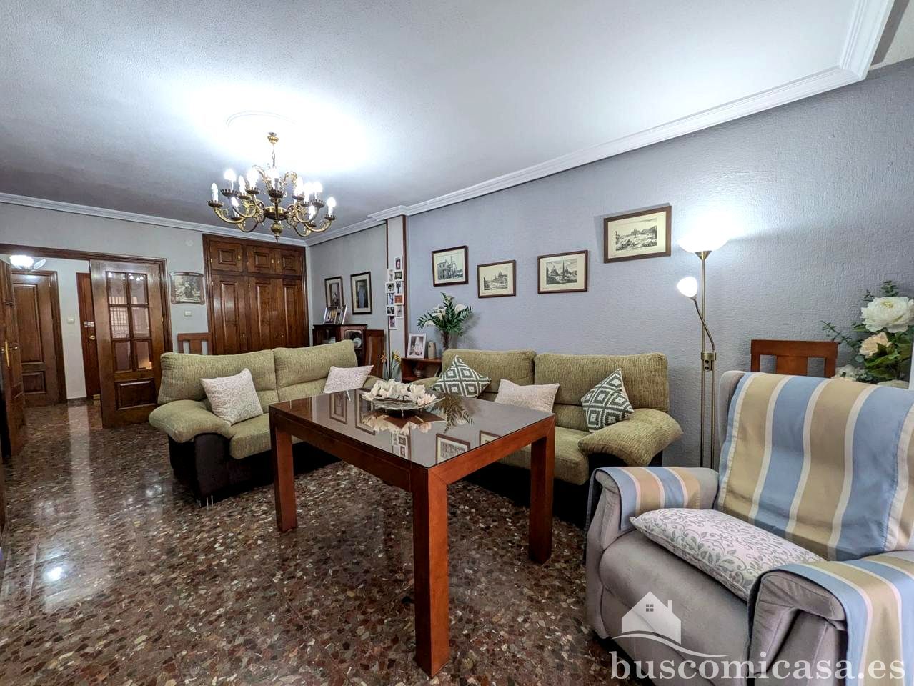 Sala de estar de Piso en venta en Linares con Aire acondicionado y Terraza