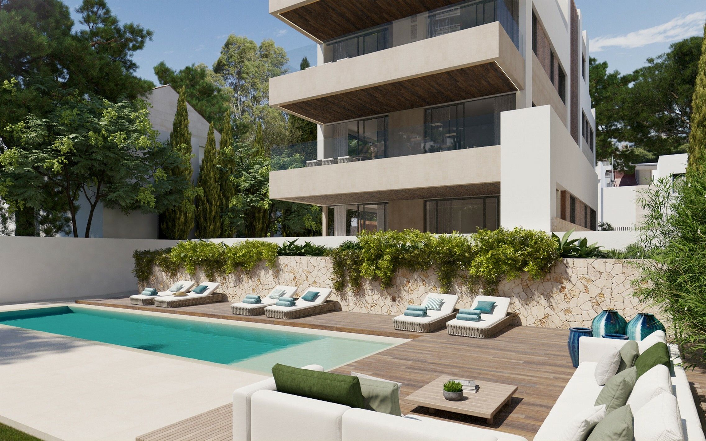 Terraza de Apartamento en venta en  Palma de Mallorca con Aire acondicionado, Calefacción y Terraza