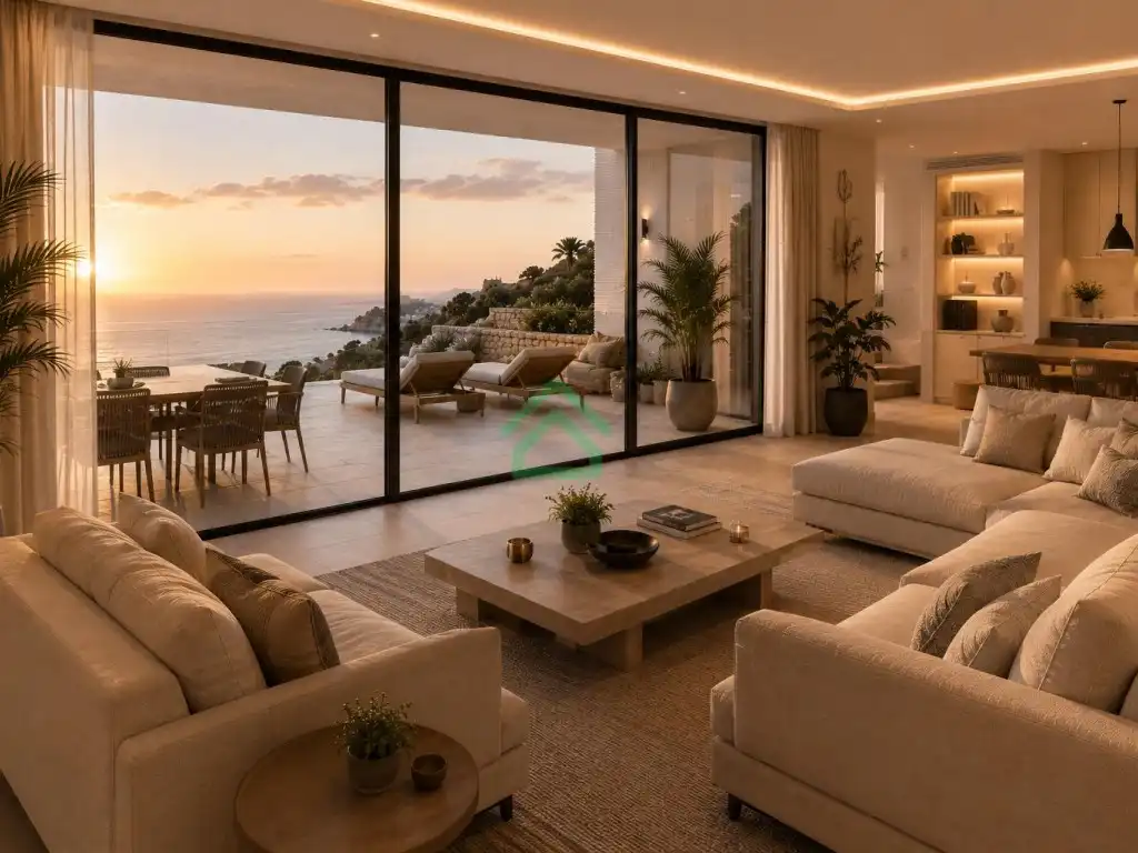 Sala de estar de Piso en venta en Peñíscola / Peníscola
