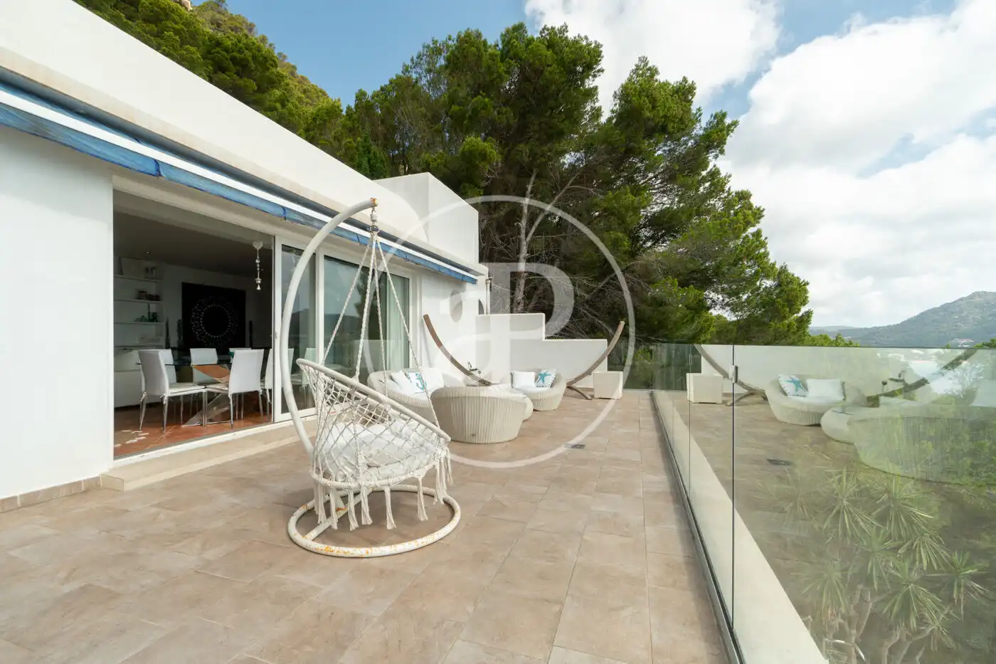 Terraza de Casa o chalet de alquiler en Capdepera con Aire acondicionado, Terraza y Piscina
