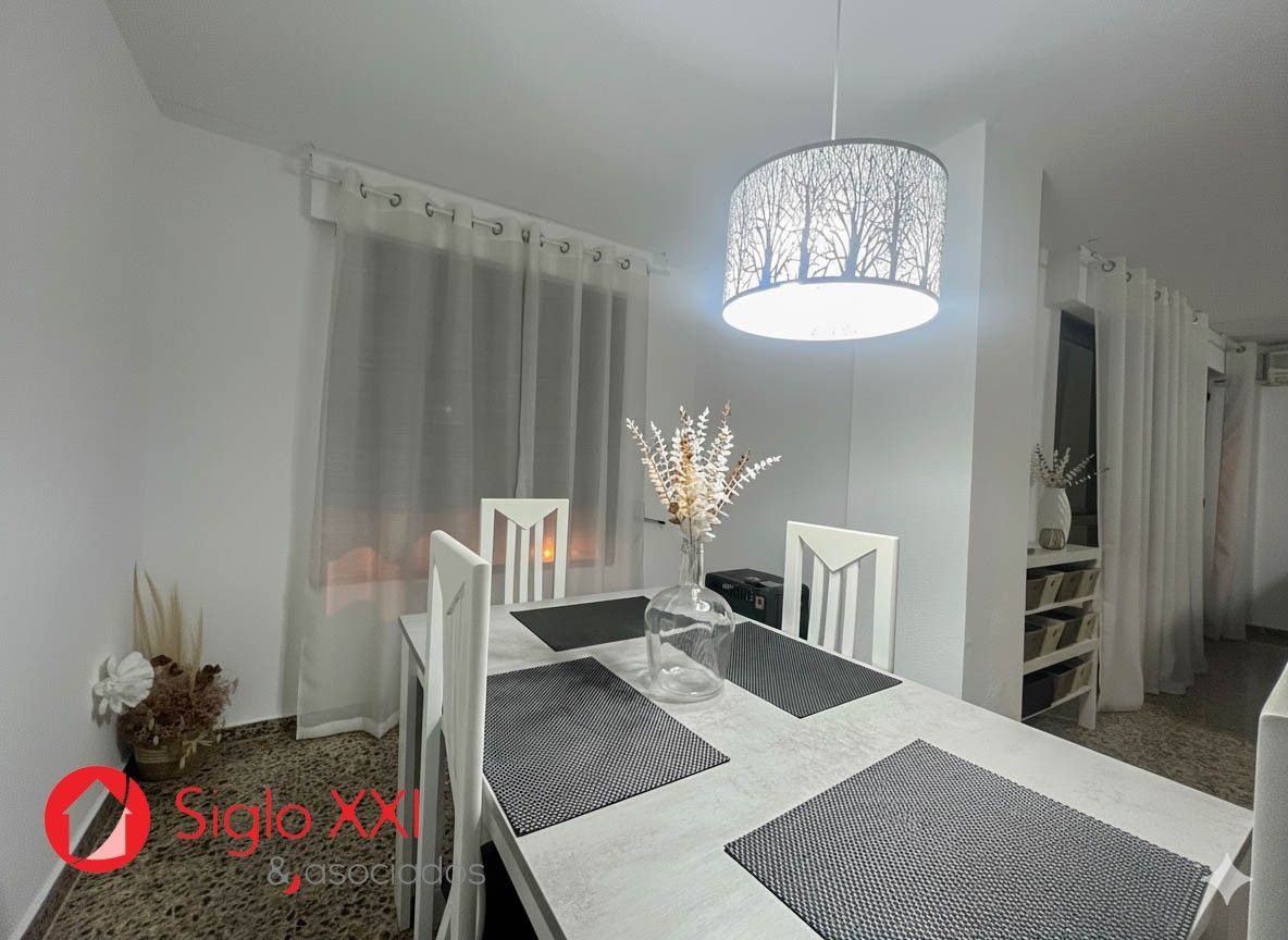 Menjador de Pis en venda en Vila-real amb Aire condicionat, Calefacció i Terrassa