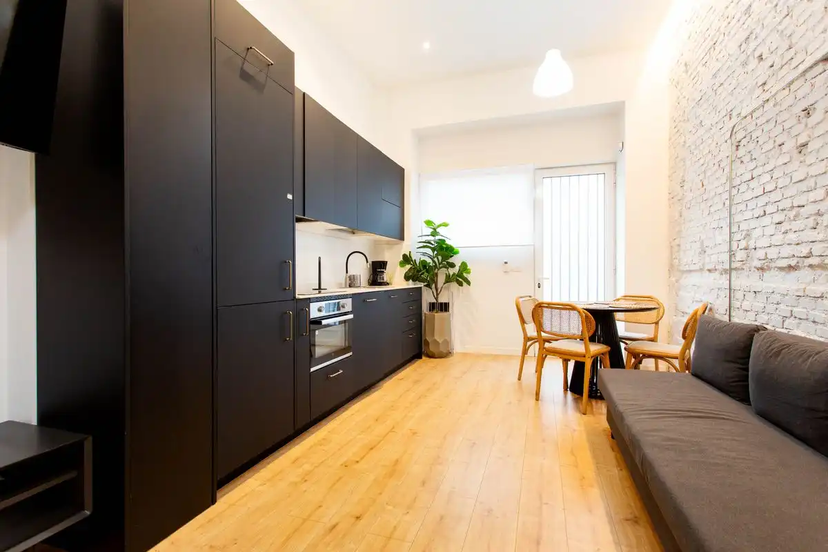Küche von Maisonette zum Verkauf in Madrid mit Klimaanlage und Heizung