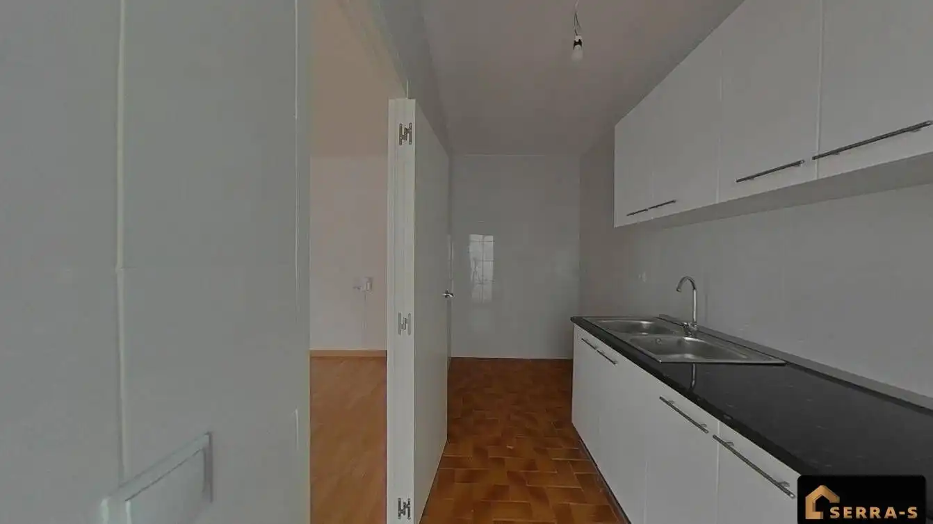 Kitchen of Flat for sale in Mataró  with Parquet flooring and Terrace