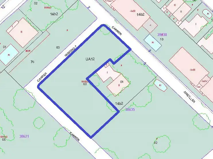 Wohnbaugrundstück zum Verkauf in Carrer Ametller 2, imagen 2